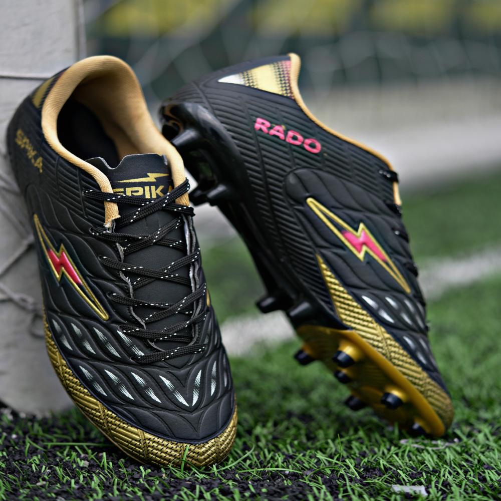 SPIKA RADO BLACK FOOTBALL SHOES