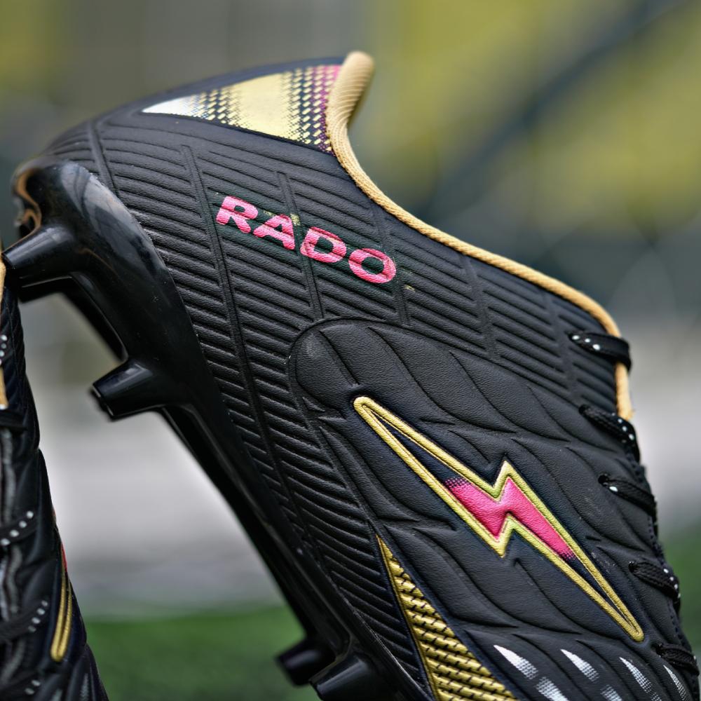 SPIKA RADO BLACK FOOTBALL SHOES
