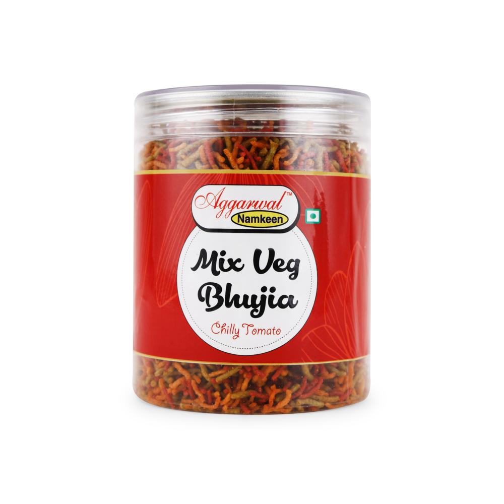Mix Vegetable Chilly Tomato Bhujiya - Feature: No Artificial Colors Or Flavors