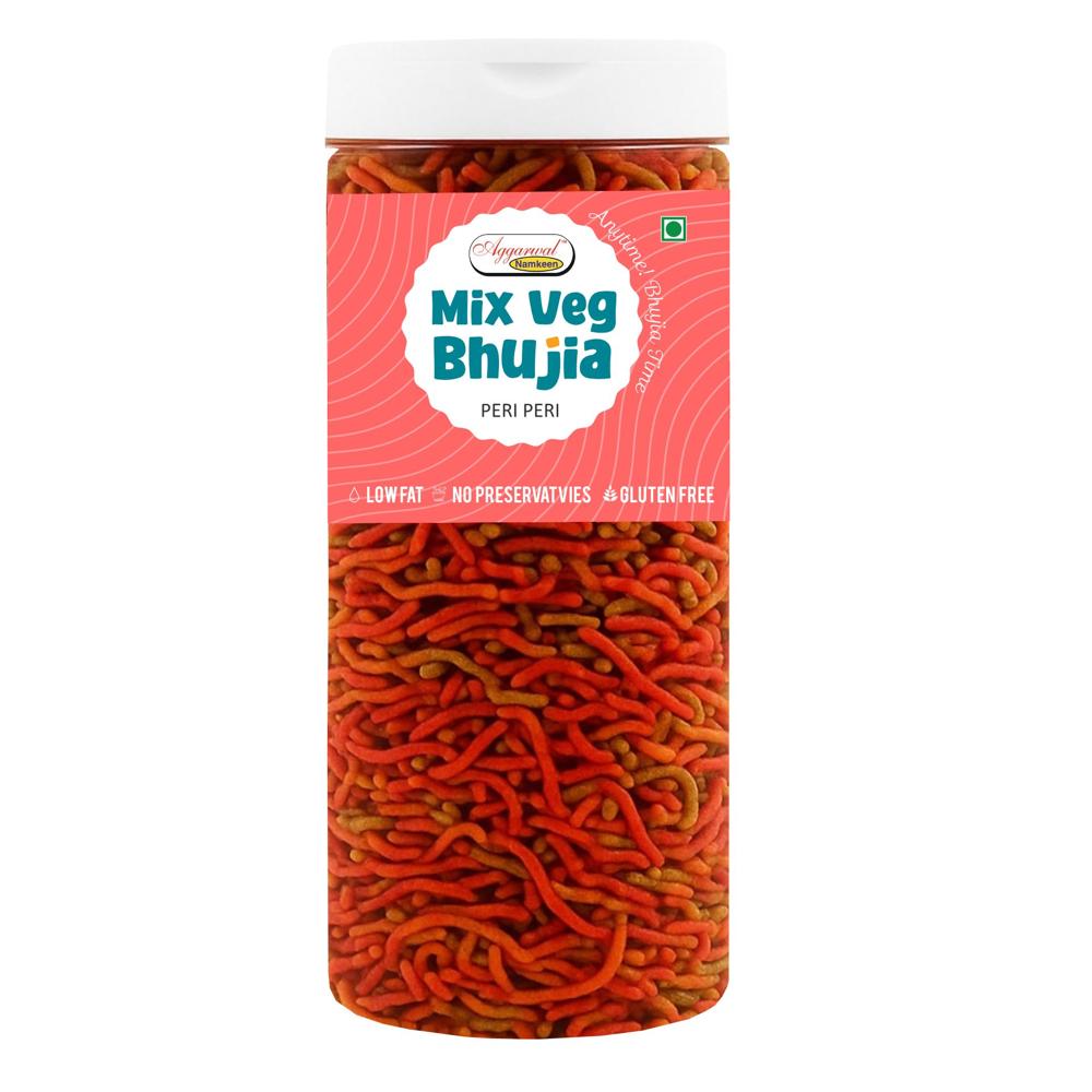 Mix Vegetable Peri Peri Bhujiya - Feature: No Artificial Colors Or Flavors