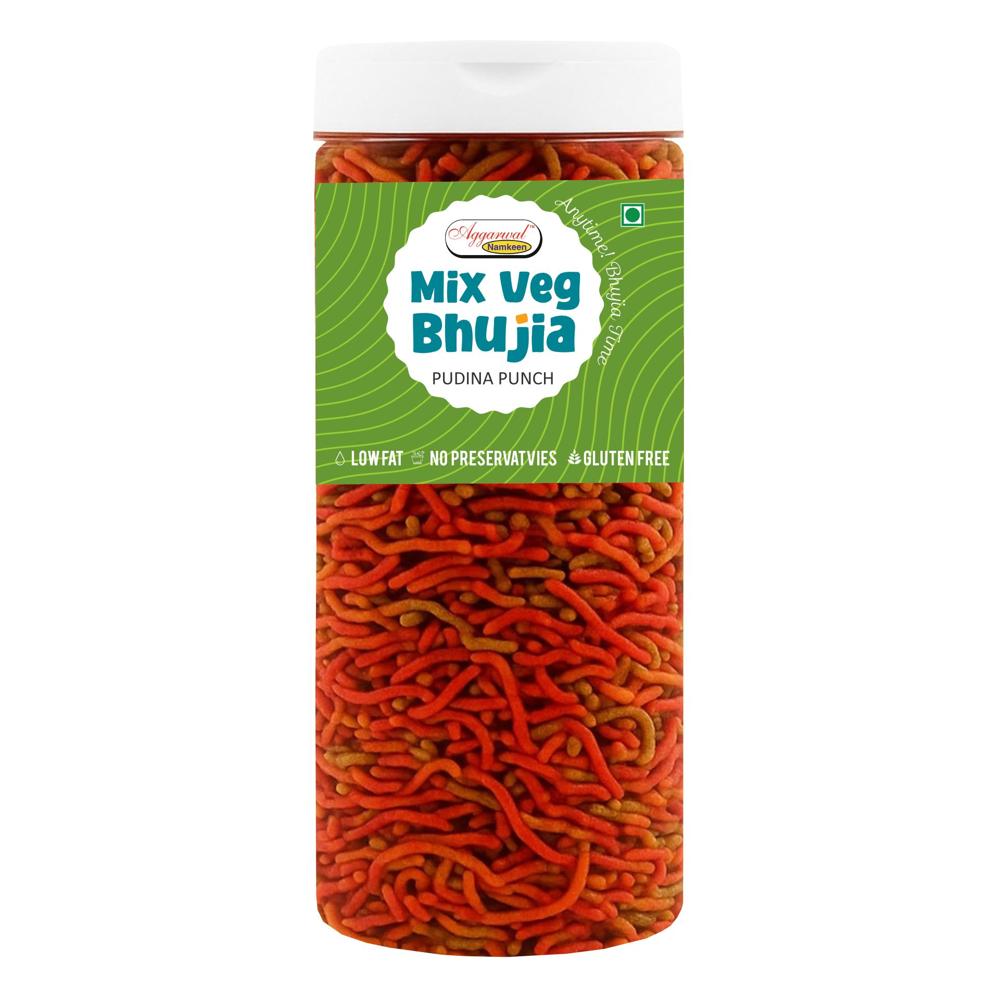 Mix Vegetable Spicy Treat Bhujiya - Feature: No Artificial Colors Or Flavors