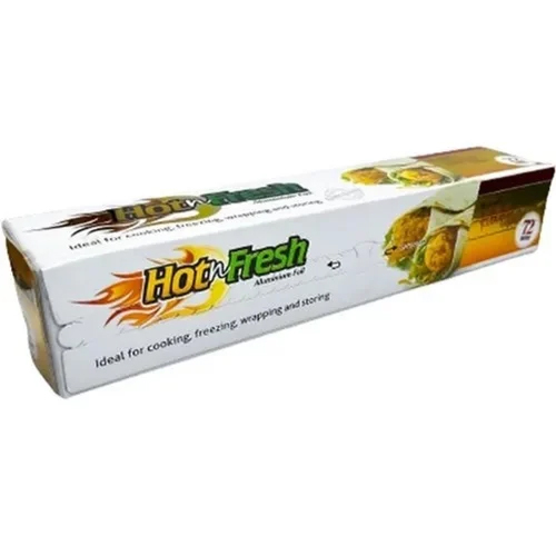 72M Hot N Fresh Aluminium Foil - Color: Silver