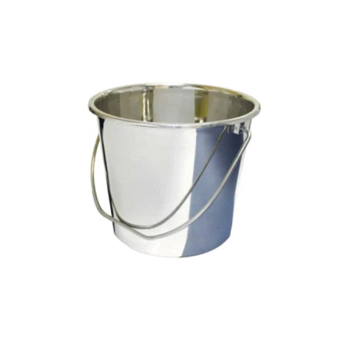 Stainless Steel Plain Bucket - Capacity: 8 Ltr