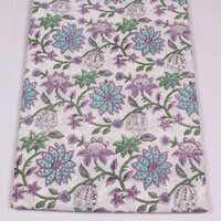 Hand Block Printed Bedsheets. - Attributes: Washable