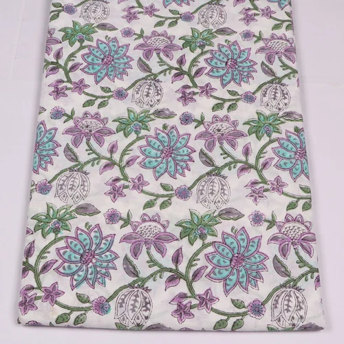 Hand Block Printed Bedsheets. - Attributes: Washable