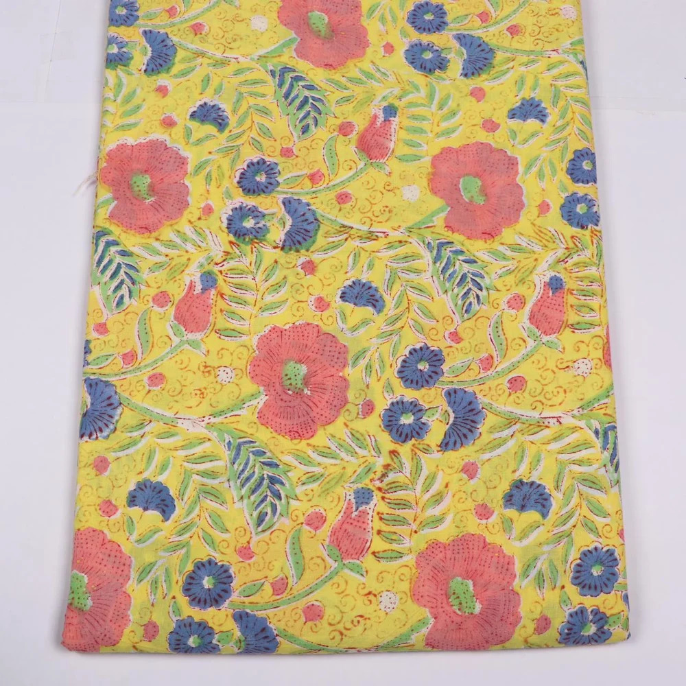 TRADITIONAL  BLOCK PRINTED FABRIC