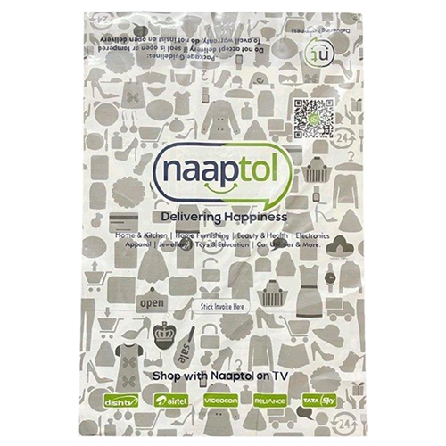 Naaptol Courier Pod Bags - Color: White