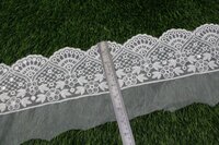 White & Organza Lace