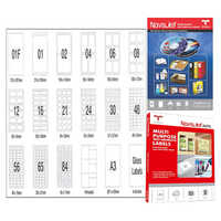 A4 Sticker Sheet - Color: White