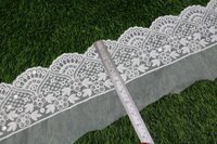 White & Organza Lace