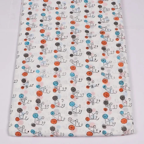 Hand Block Printed Coton Fabric Design - Attributes: Washable