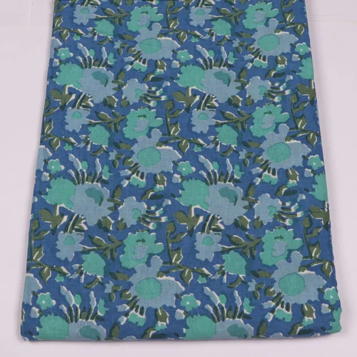 Hand Block Printed Fabric - Application: Apparel