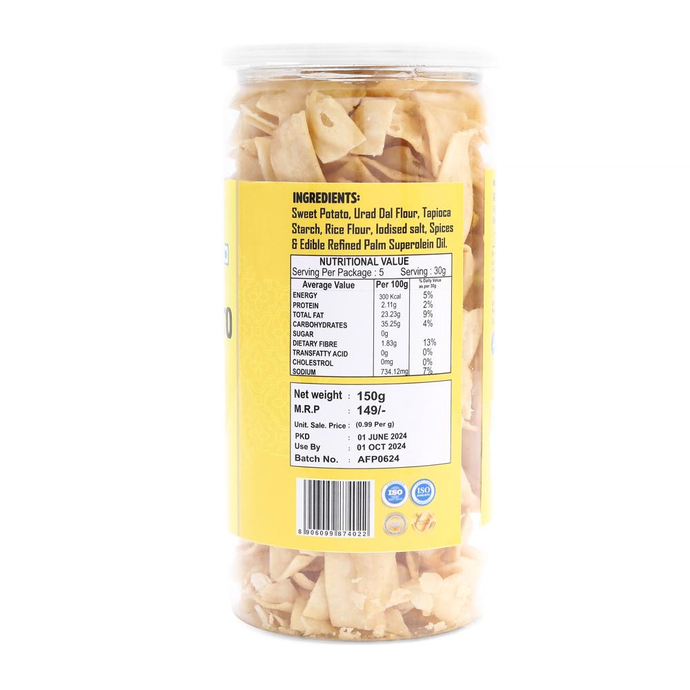 Sweet Potato Salted Chips - Feature: Healthy Snacks