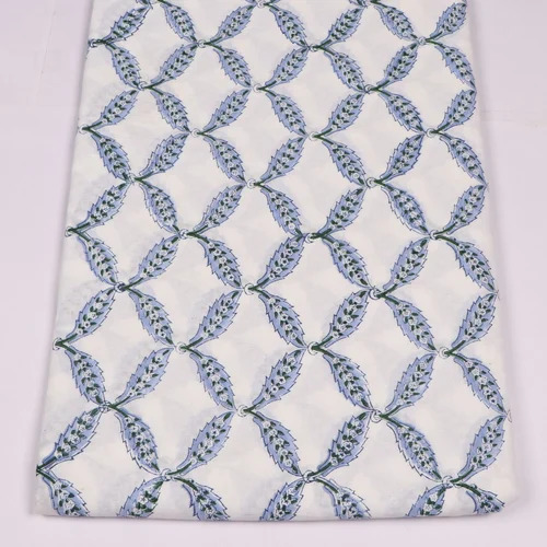 Hand Block Printed Cotton Fabric