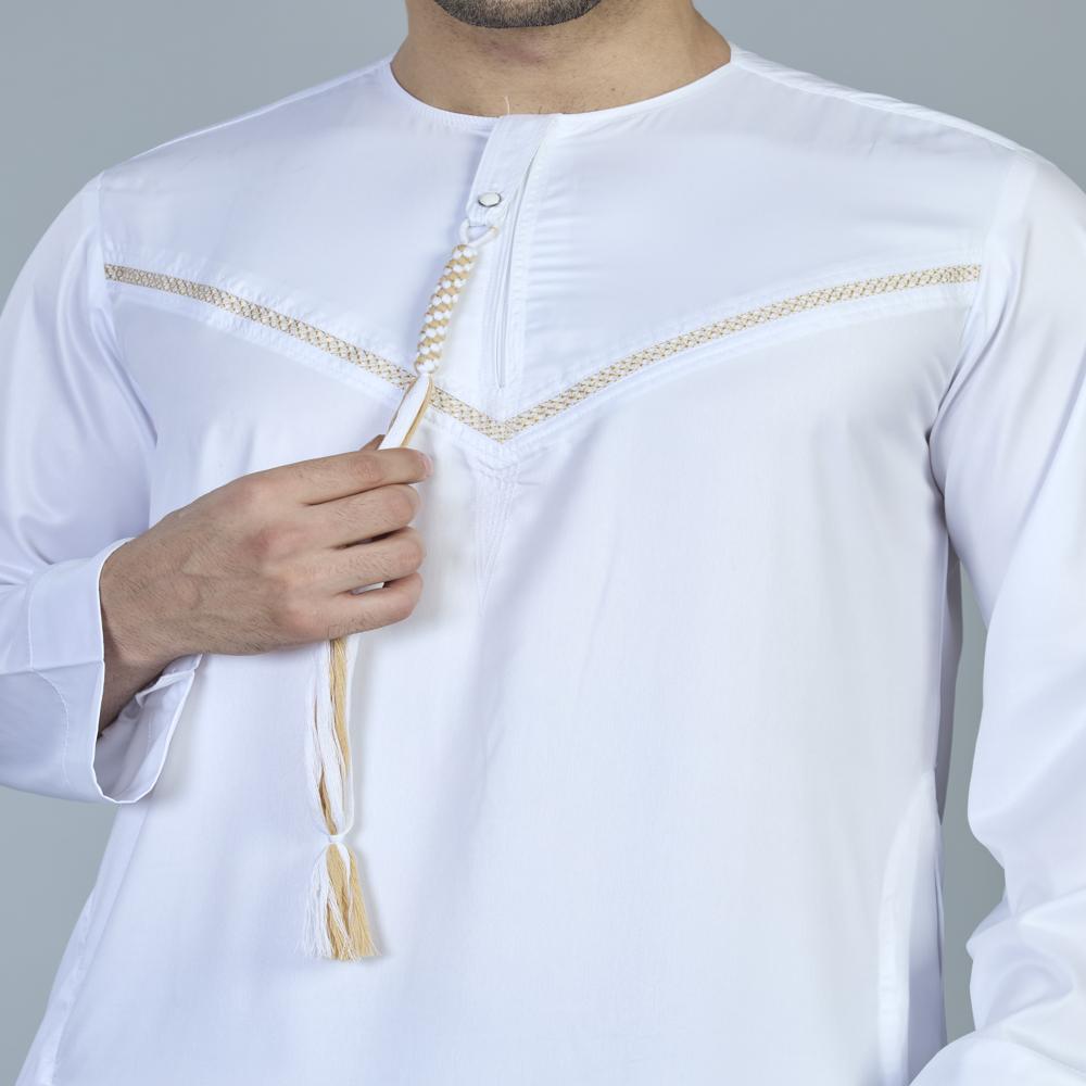 Majestic Omani Arabic Thobe - Age Group: Adult