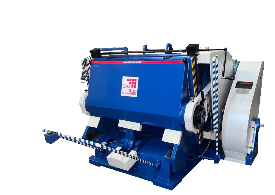 Boxmac Heavy Duty Die Cutting And Creasing Machine - Color: Blue