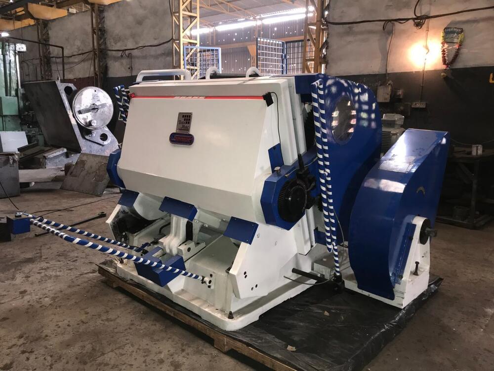 Boxmac Heavy Duty Die Cutting And Creasing Machine - Color: Blue