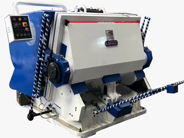 Boxmac Heavy Duty Die Cutting And Creasing Machine - Color: Blue