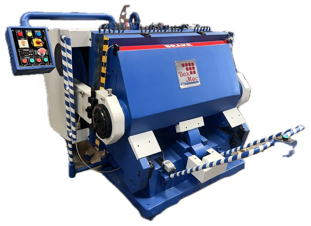 Boxmac Heavy Duty Die Cutting And Creasing Machine - Color: Blue