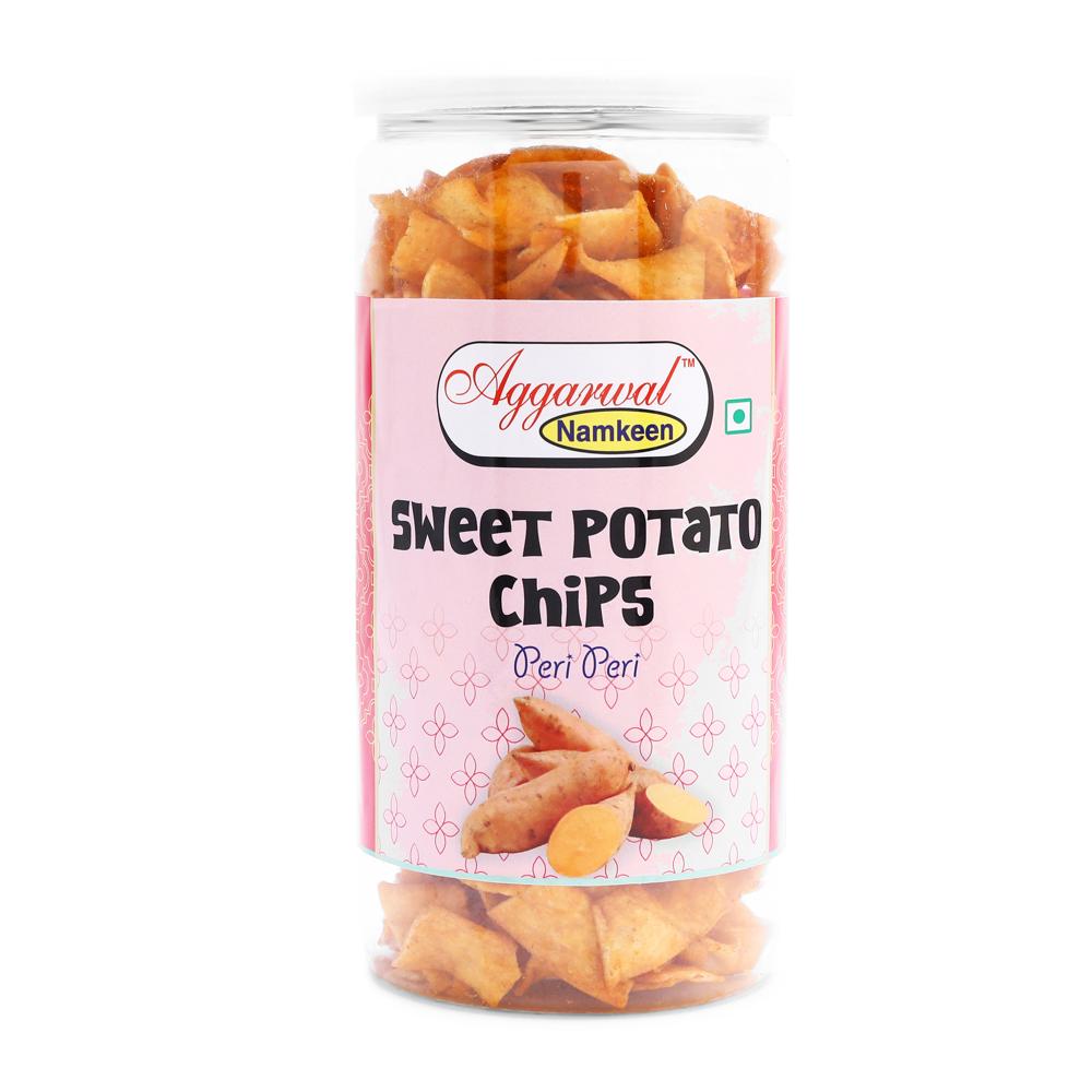Sweet potato Peri Peri chips