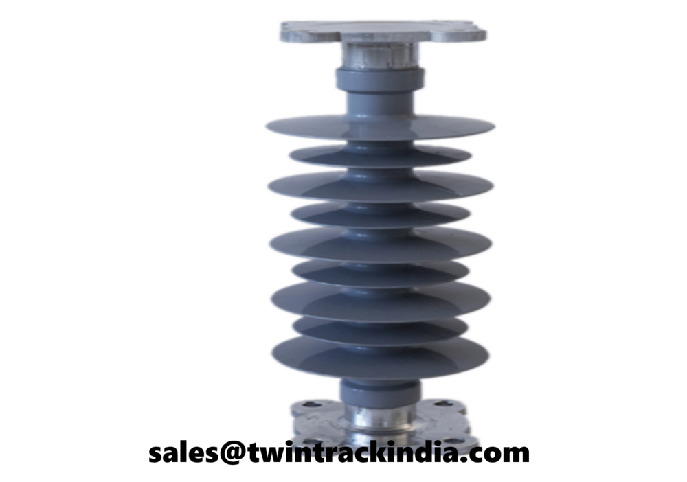 Line Post Insulator - Porcelain, Standard Size, White Color, 52 Kv Rated Voltage | Polished Surface Treatment For Enhanced Insulation Performance