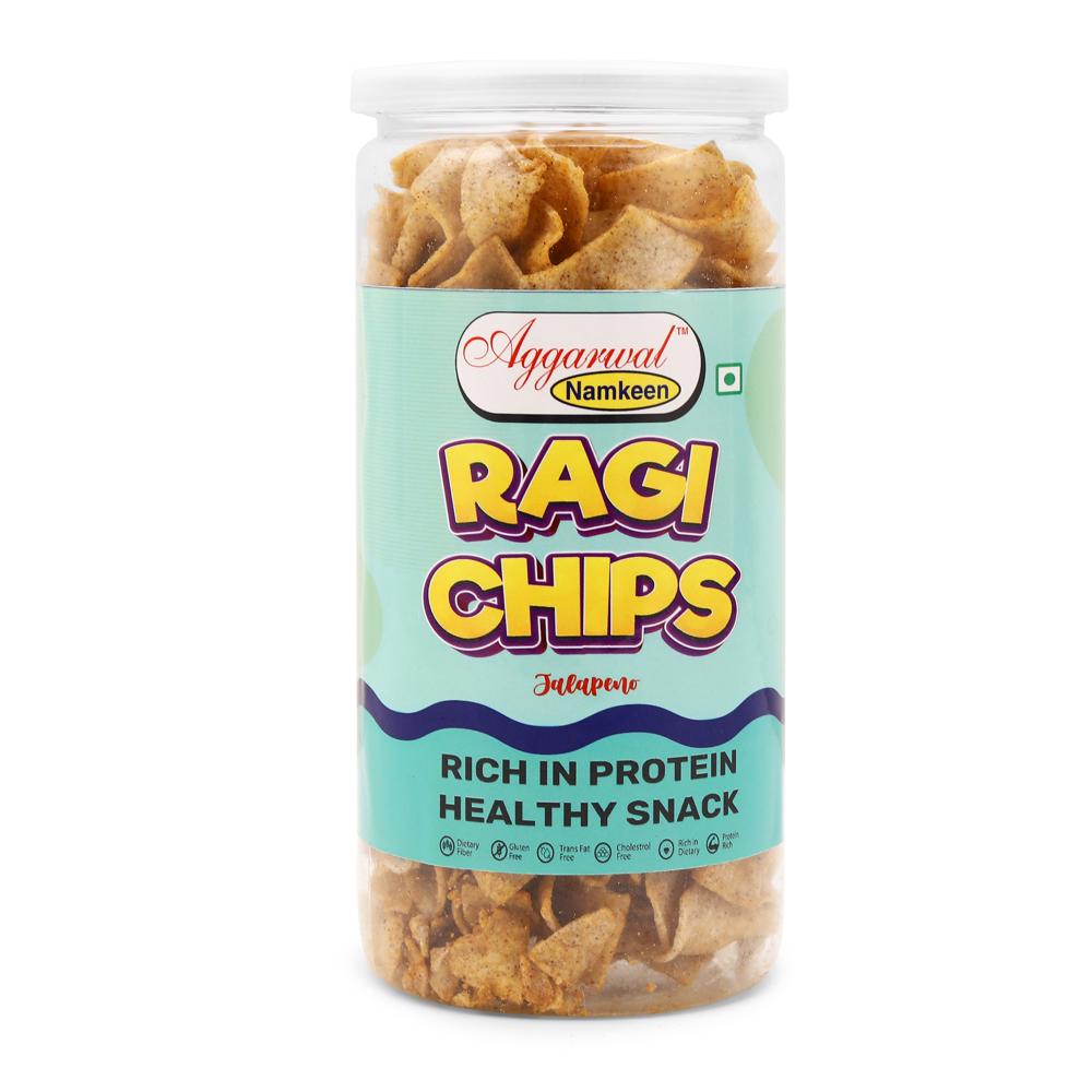 Ragi (Nachani) Jalapeno Chips