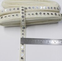 Off Withe Sequence Lace