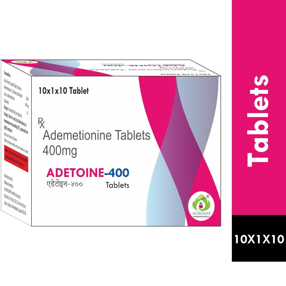 ADETOINE 400 TABLET-ADEMETIONINE 1,4-BUTANE DISULFONATE (SD4) Eq. TO ADEMETIONINE ION 400mg