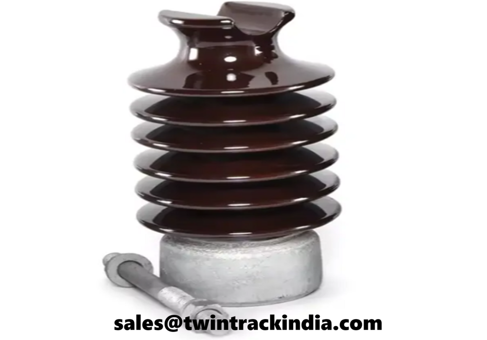 Post Insulators - Porcelain, Standard Size, Brown Color, Rated Voltage 132 Kv | Ideal For Medium And High-voltage Power Systems
