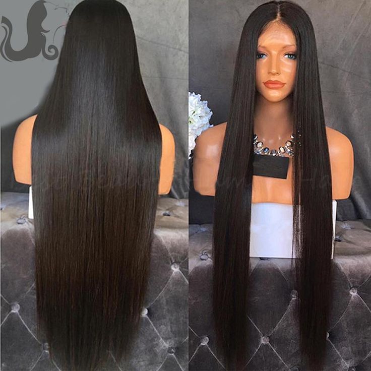 Real Human Hair - Color: Black