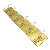 6 Hooks Gold Utility Hooks