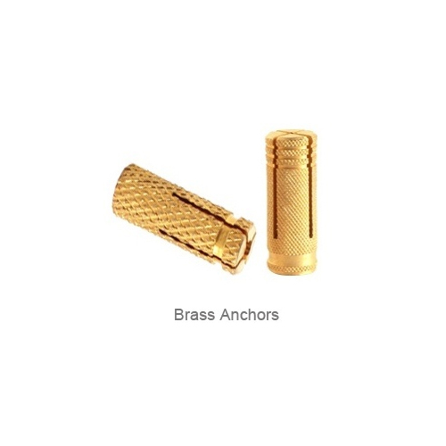 Brass Concrete Flush Anchor