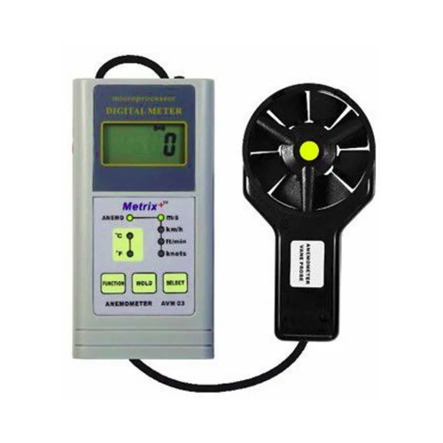 Metrix Avm 03 Digital Anemometer - Color: Black & White