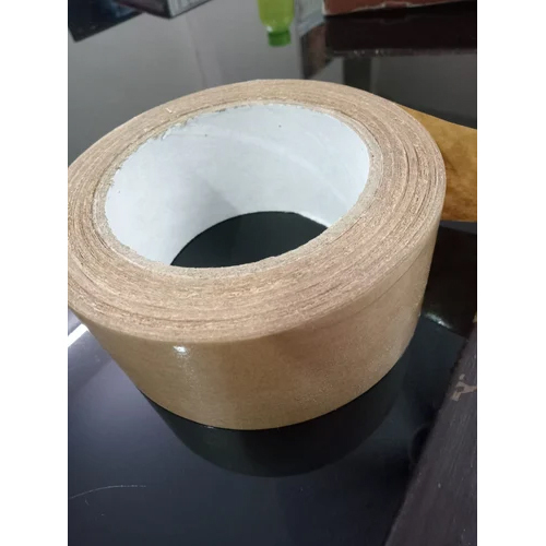 Craft Paper Tape - 2 Millimeter Thickness, Single-sided Brown Adhesive , Versatile For Masking, Labeling, And Framing Applications