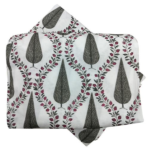 Leaf Printed Bedsheet