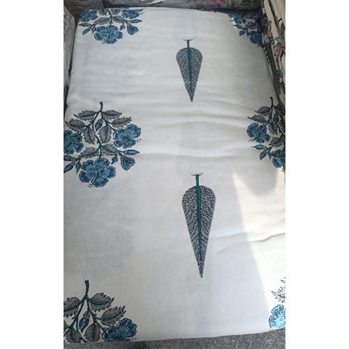 Leaf Printed Bedsheet