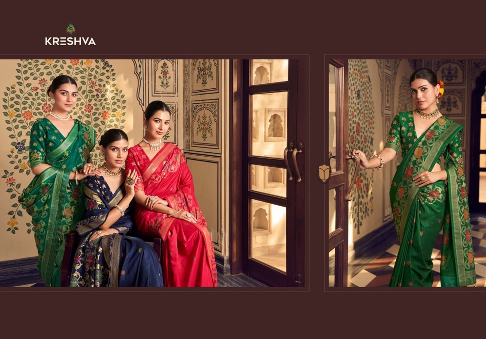 Printed Saree - Color: Different Available
