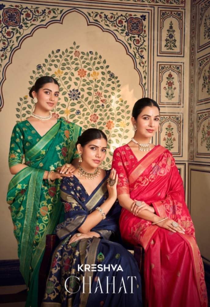 Printed Saree - Color: Different Available
