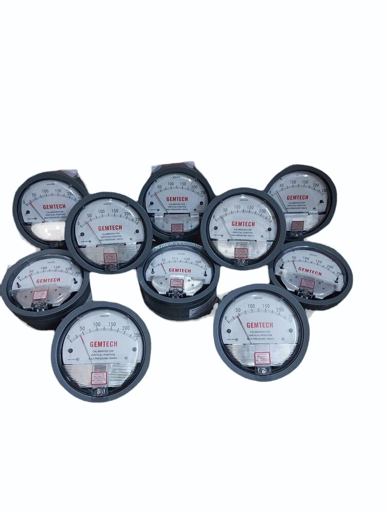 Model G2000-250PA GEMTECH Differential Pressure Gauge Range 250 PA