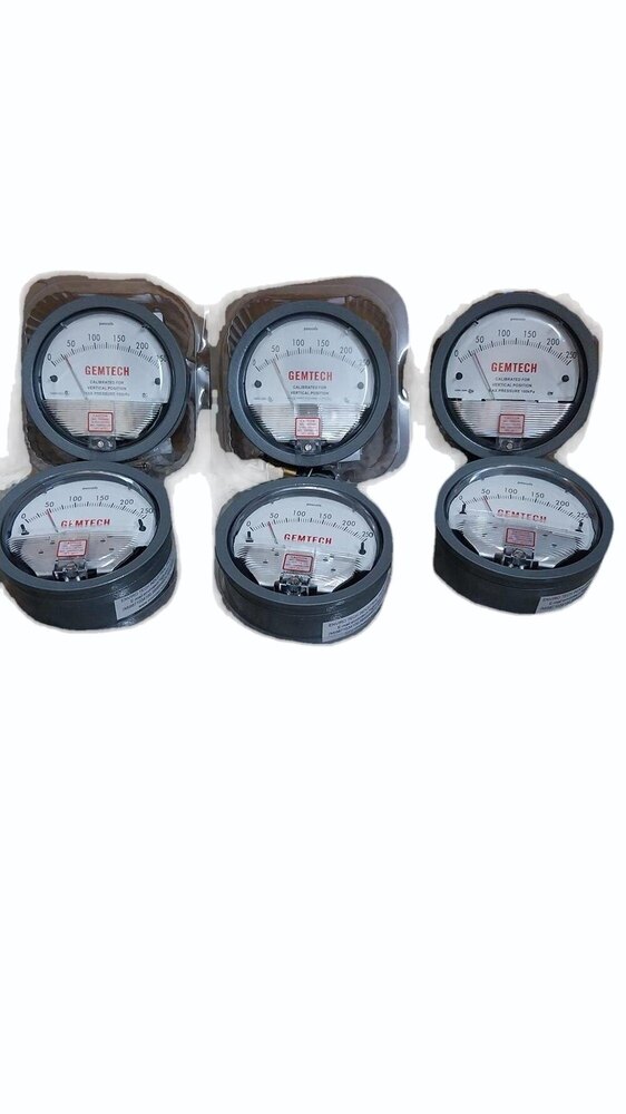 Model G2000-250PA GEMTECH Differential Pressure Gauge Range 250 PA