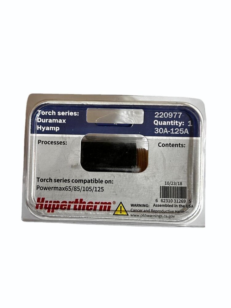 Hypertherm PMX 125 RETAINING CAP (9220977)