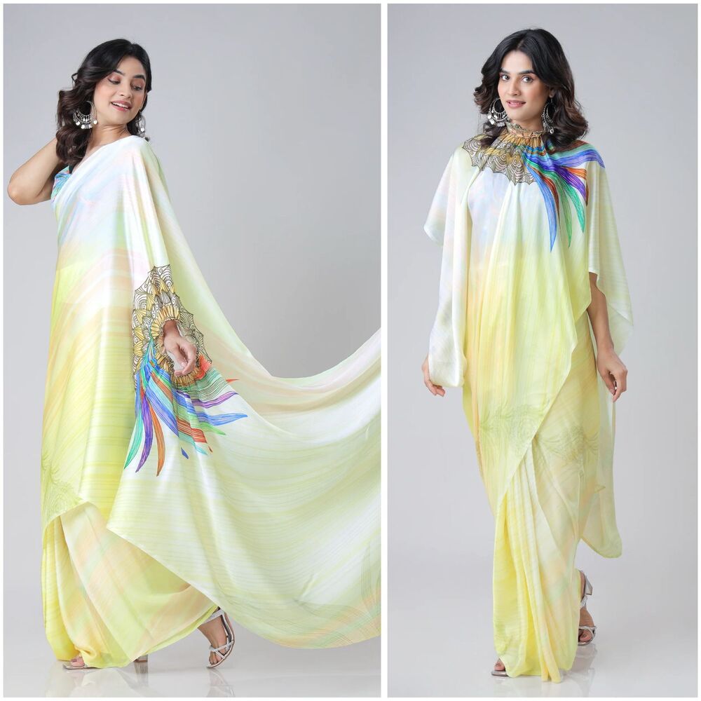 Print Sarees - Color: Multicolour
