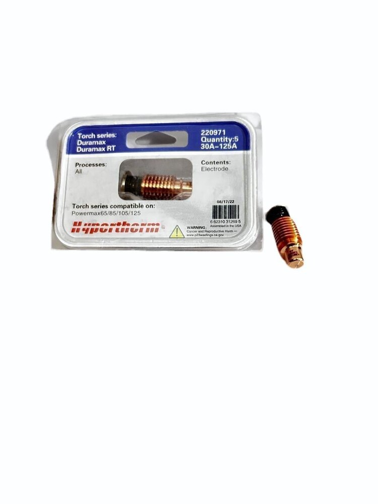 Hypertherm Pm125 Hand Torch Electrode - Material: Metal