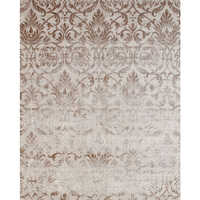 D No-2204 Loom Knotted Jacquard Viscose Rug - Color: Multicolor