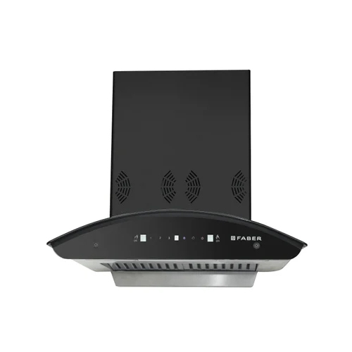 Premia 3D Plus 60 Faber Kitchen Chimney - Exhaust Capacity: 1298 Cubic Meter Per Hour (M3/H)