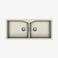 Largo 4520 Carysil Quartz Sink - Color: Cream