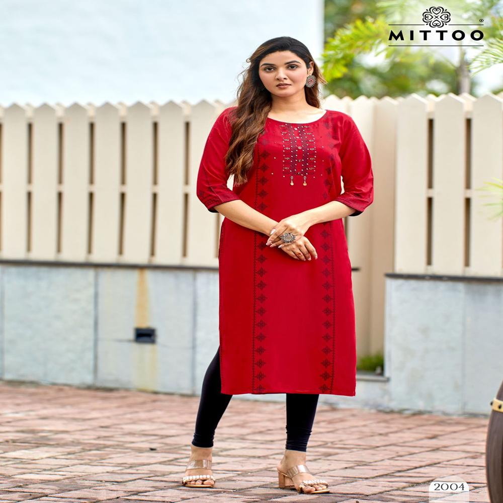 Long Kurti - Feature: High Quality Fabric