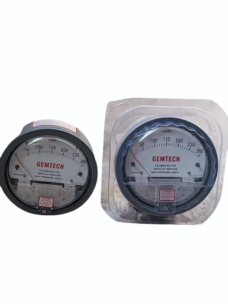 Model G2000-125PA GEMTECH Differential Pressure Gauge Range 125 PA