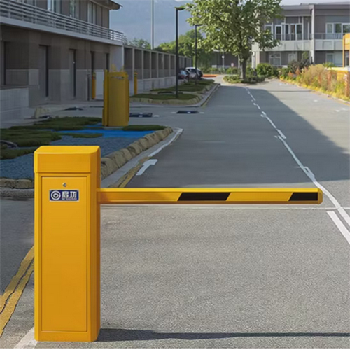 Straight Arm Barrier  Gate - Color: Silver