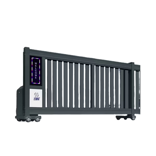 Aluminum Alloy Front Door Sliding Gate With Four Wheel Drive - Application: Villa